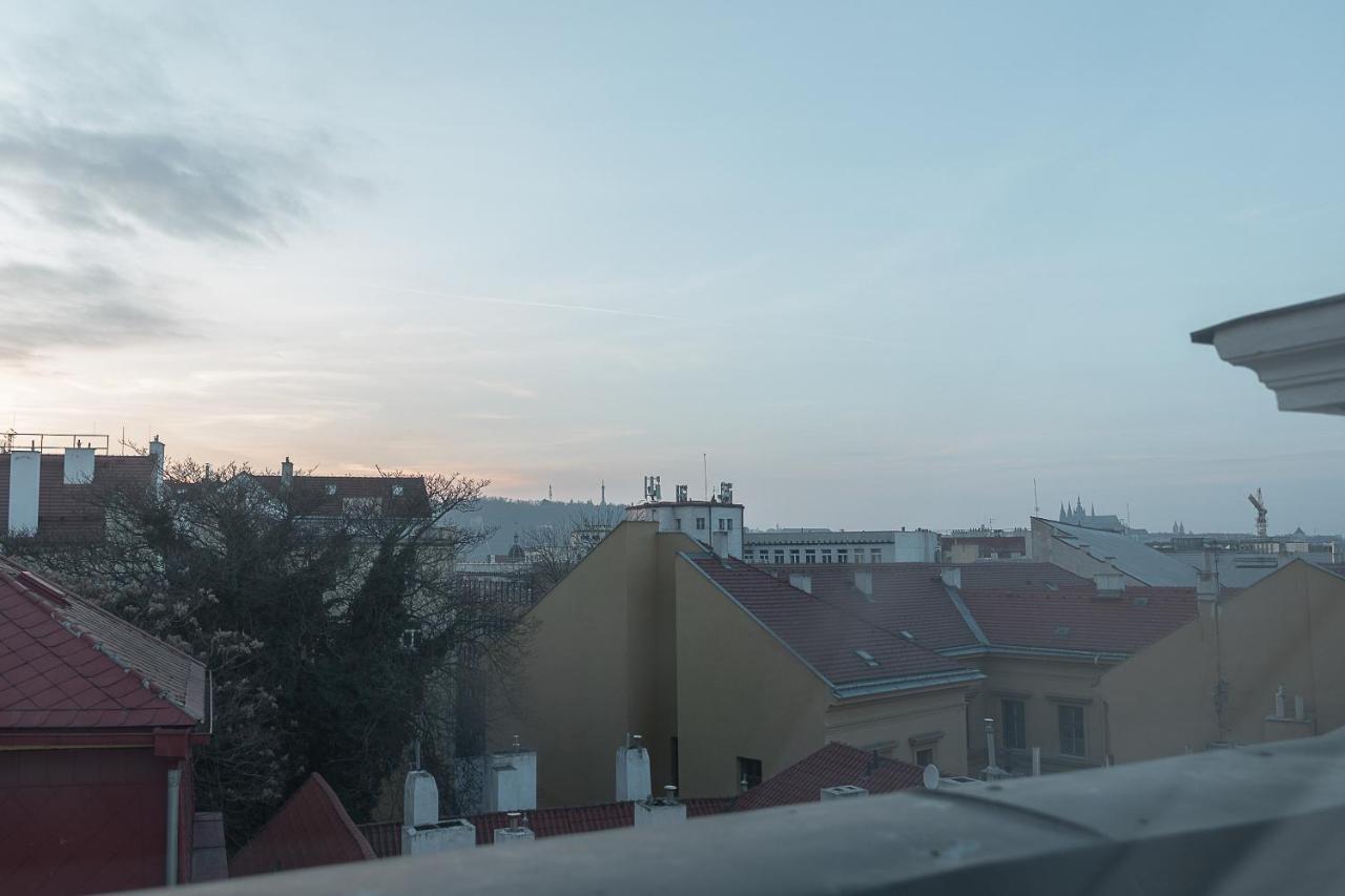 Skolska Winter Terrace Apartment براغ المظهر الخارجي الصورة